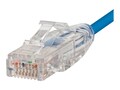 Monoprice SlimRun CAT6 UTP 28AWG 550MHz Snagless Pure Bare Copper Patch Cable, Blue, 6, 13509 , 42182761, Cables Monoprice SlimRun CAT6 UTP 28AWG 550MHz Snagless Pure Bare Copper Patch Cable, Blue, 6, 13509 , 42182761, Cables