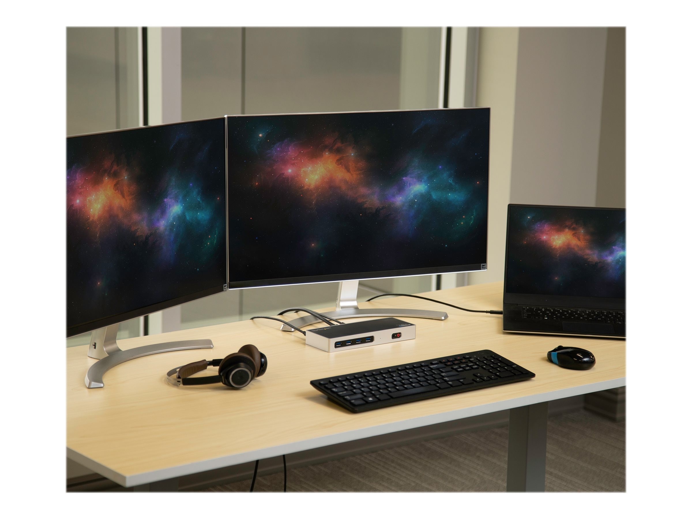 startech dual 4k monitor