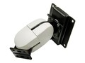 Ergotron Double Pivot Monitor Mount for Portrait Landscape, Grey or Black, 47-093-800, 5760922, Stands & Mounts - Desktop Monitors