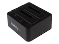 StarTech.com 2-Bay USB 3.1 to SATA Hard Drive Bay Docking Station for 2.5 & 3.5 SSD HDD, SDOCK2U313, 25360344, Hard Drive Enclosures - Multiple