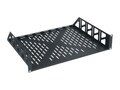 L-Com 2SP Vented Utility Shelf , U2V, 37010229, Rack Mount Accessories