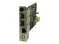 Lantronix OAM Remote Managed Ion Card 10 100 1000B-T to 1000B-X 2 SFP, C3221-1040, 11885019, Network Transceivers