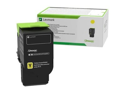 Lexmark Yellow Extra High Yield Contract Toner Cartridge, 78C1XYE, 35795712, Toner and Imaging Components - OEM