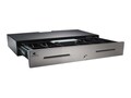APG POS Podium 12 24V I F, 21 x 11, Horizontal Mount, 5-Bill 6-Coin Till, Black, AC520-BL2111-H, 19021910, POS Systems