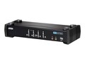 Aten 4-Port MasterView USB-DVI KVM with Cables, CS1764A, 10725056, KVM Switches Aten 4-Port MasterView USB-DVI KVM with Cables, CS1764A, 10725056, KVM Switches