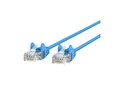 Belkin CAT6 28AWG UTP RJ-45 M M Slim Snagless Molded Ethernet Patch Cable, Blue, 2ft, CE001B02-BLU-S, 41060723, Cables Belkin CAT6 28AWG UTP RJ-45 M M Slim Snagless Molded Ethernet Patch Cable, Blue, 2ft, CE001B02-BLU-S, 41060723, Cables