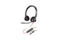 HP Poly Blackwire 3320 Stereo USB-C Headset w  USB-C A Adapter, 8X219AA, 41758740, Headsets (w/ microphone)