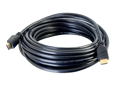 C2G Active High Speed HDMI M M Cable, Black, 100ft, 41369, 28505781, Cables