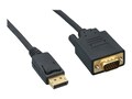 ENET DisplayPort to VGA M M Cable, Black, 6ft, AD-DPM-VGAM-6F, 34226956, Cables