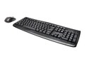 Kensington Pro Fit Wireless Desktop Set, Black, K72324US, 18363678, Keyboard/Mouse Combinations