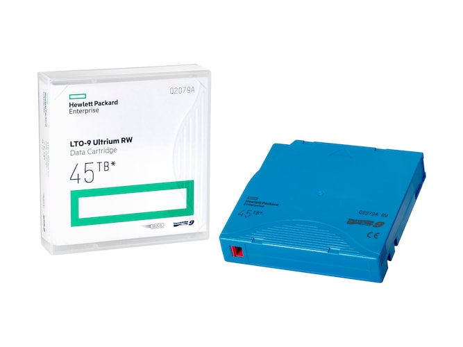 HPE 45TB LTO-9 RW Tape Cartridge , Q2079A, 41314812, Tape Drive Cartridges & Accessories HPE 45TB LTO-9 RW Tape Cartridge , Q2079A, 41314812, Tape Drive Cartridges & Accessories