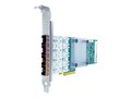 Axiom 4-Port 1Gbs SFP PCIe x4 NIC, PCIE-4SFP-AX, 31091929, Network Adapters & NICs