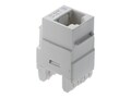 On-Q CAT6 RJ45 Keystone Connector, White, WP3460WH                      , 42031832, Premise Wiring Equipment