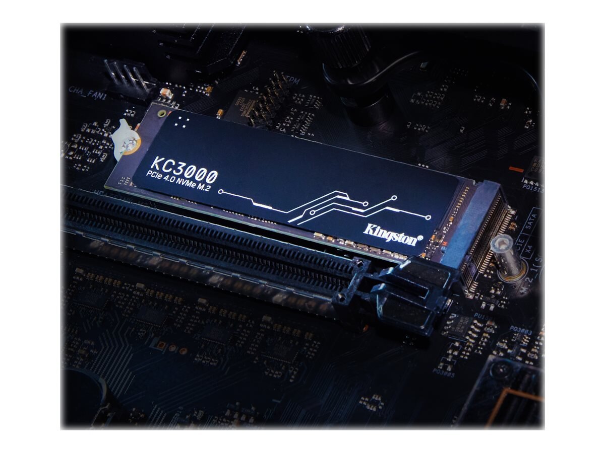 Kingston KC3000 (SKC3000D/2048G) Interface NVME M.2 2 To, PCIe 4.0, SS –  Direct Computers