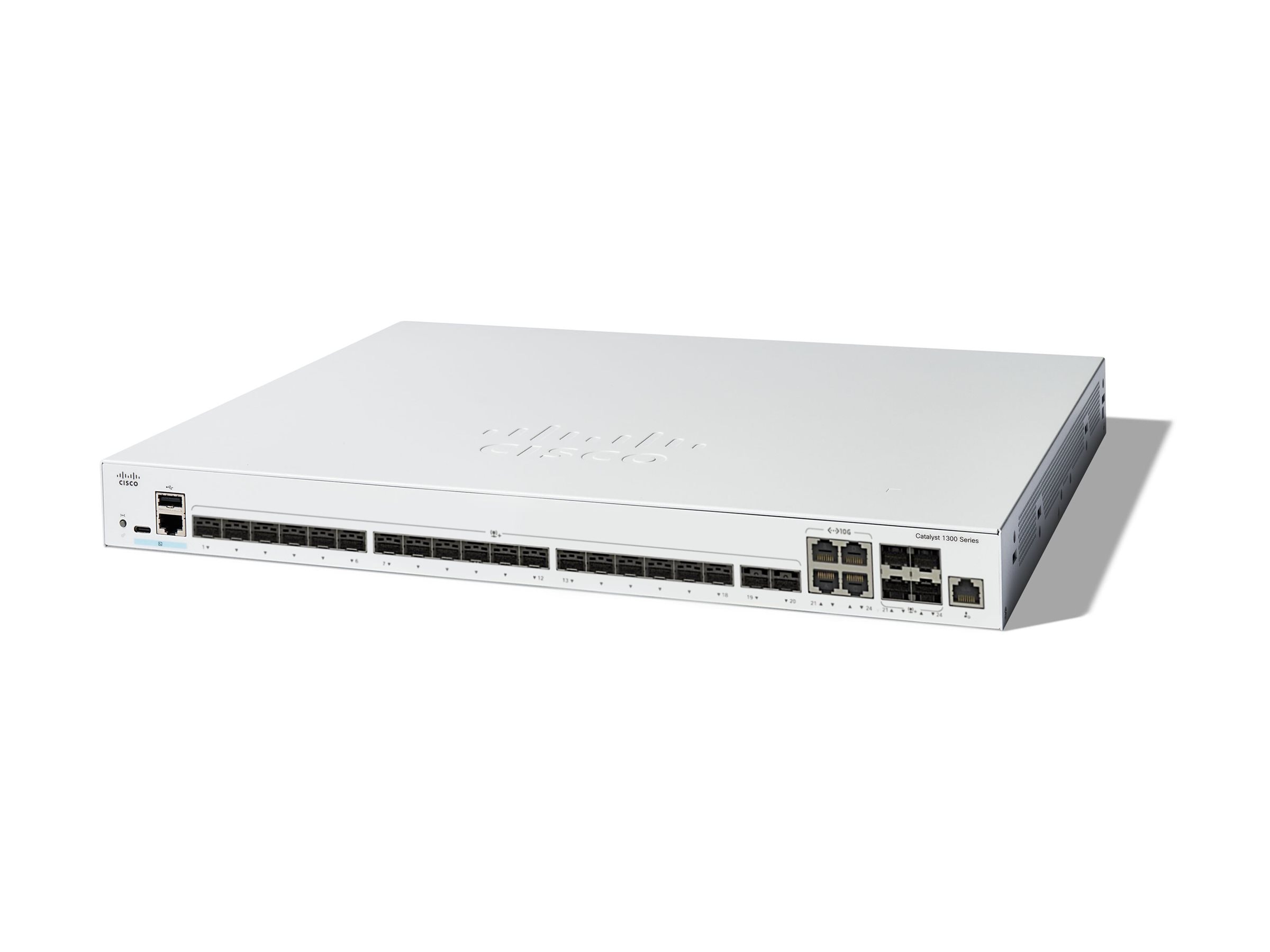 Amazon.com: Cisco Catalyst 1300-24T-4X Managed Switch, 24