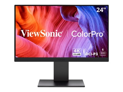 ViewSonic 23.7 VP2488-4K 4K Ultra HD LED-LCD Monitor, VP2488-4K                     , 42024057, Monitors