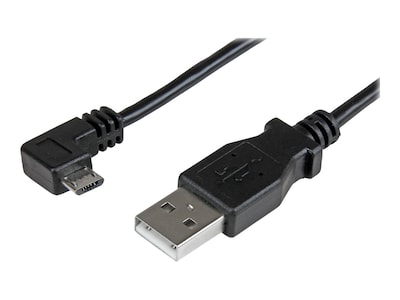 StarTech.com Right-Angle Micro USB to USB Type A M M Cable, Black, 1m, USBAUB1MRA, 30785101, Cables StarTech.com Right-Angle Micro USB to USB Type A M M Cable, Black, 1m, USBAUB1MRA, 30785101, Cables