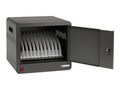 Bretford Manufacturing 10-Unit CUBE Micro Station, AC Power, Charcoal, TVS10PAC-CK, 37779388, Charging Stations