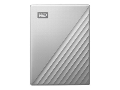 Western Digital 4TB WD My Passport Ultra USB-C Portable Hard Drive - Silver , WDBFTM0040BSL-WESN, 36285861, Hard Drives - External