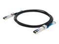 AddOn Ubiquiti Compatible 10GBase-CU SFP+ to SFP+ Passive Twinax Direct Attach Cable, 0.5m, UACC-DAC-SFP10-0.5M-AO        , 42157666, Cables