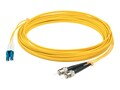 AddOn LC-ST 9 125 OS2 Singlemode Duplex Fiber Cable, Yellow, 15m, ADD-ST-LC-15M9SMF, 41050409, Cables AddOn LC-ST 9 125 OS2 Singlemode Duplex Fiber Cable, Yellow, 15m, ADD-ST-LC-15M9SMF, 41050409, Cables