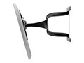 Peerless-AV Designer Series Universal Ultra Slim Articulating Wall Mount for 37 to 65 Ultra-Thin Displays, SUA761PU, 32009683, Stands & Mounts - Digital Signage & TVs