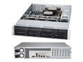 Supermicro Barebones, SuperServer 6027R 2U RM (2x)E5-2600 Family Max.512GB DDR3 8x3.5 HS Bays 2x740W, SYS-6027R-72RFT, 14842073, Barebones Systems