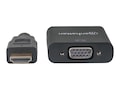 Manhattan HDMI Male to VGA Female Converter, Black, 151467, 17535571, Adapters & Port Converters