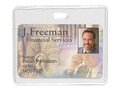 Brady Clear Vinyl Proximity Card Badge Holder with Horizontal Top Load, 3.38 x 2.13, 100-Pack, 1840-5010                     , 42076912, Office Supplies