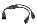 Tripp Lite 18IN POWER CORD Y SPLITTER C14, P002-18N-2R, 41526597, Power Cords Tripp Lite 18IN POWER CORD Y SPLITTER C14, P002-18N-2R, 41526597, Power Cords