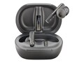 HP Poly Voyager Free 60+ UC M Earbuds - Carbon Black w  BT700 USB-C Adapter & Touchscreen Charge Case, 7Y8H0AA, 41715937, Earphones