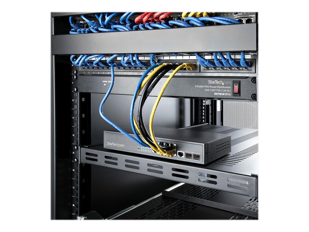 IT Rackmount Vented Shelf Sliding 1U 14Point Mount