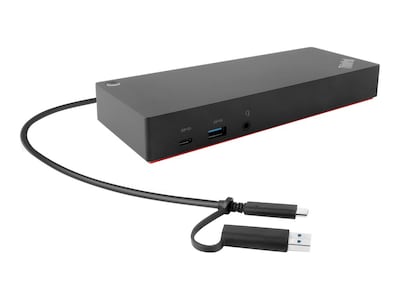 Lenovo ThinkPad Hybrid USB-C with USB-A Dock, 40AF0135US, 35084021, Docking Stations & Port Replicators Lenovo ThinkPad Hybrid USB-C with USB-A Dock, 40AF0135US, 35084021, Docking Stations & Port Replicators