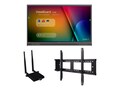 ViewSonic 64.5 ViewBoard IFP6552-1C 4K Ultra HD Interactive Flat Panel with AC Adapter and Wall Mount , IFP6552-1C-E1, 41335494, Monitors - Large Format - Touchscreen