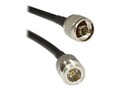 AccelTex 195 Series N-Style Jack to N-Style Plug 3' Cable Assembly, ATS-195-NJ-NP-3ft, 41290939, Network Device Modules & Accessories