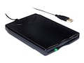 Bytecc Slim USB External Floppy Disk Drive - Black, BT-144, 36617125, Floppy Disk Drives & Accessories