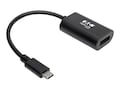 Tripp Lite Thunderbolt 3 USB-C to DisplayPort M F 4Kx2K @60Hz External Video Adapter Converter, Black, 6, U444-06N-DP4K6B, 34364540, Adapters & Port Converters Tripp Lite Thunderbolt 3 USB-C to DisplayPort M F 4Kx2K @60Hz External Video Adapter Converter, Black, 6, U444-06N-DP4K6B, 34364540, Adapters & Port Converters