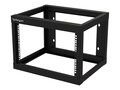StarTech.com 2-Post 6U 19 Open Frame Heavy-Duty Wall-Mount Network Server Rack for Data AV, RK619WALLO, 38082566, Racks & Cabinets