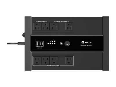 Vertiv POWERUPS 100 900VA 550W STAND, PST6-900LVMT , 42092933, Battery Backup/UPS Vertiv POWERUPS 100 900VA 550W STAND, PST6-900LVMT , 42092933, Battery Backup/UPS