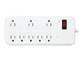 V7 Surge Protector 8Out 5+3 Perp1800Joules BLK CEG 150K 8ft Cord , SA0812W-9N6, 36840829, Surge Suppressors