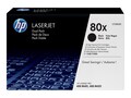 HP 80X (CF280XD) High Yield Black Original LaserJet Toner Cartridges (2-pack), CF280XD, 14798851, Toner and Imaging Components - OEM