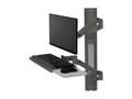 Ergotron LX Pro Wall Mount System for Displays up to 34 - Dark Gray, 45-696-293, 41881034, Wall Stations