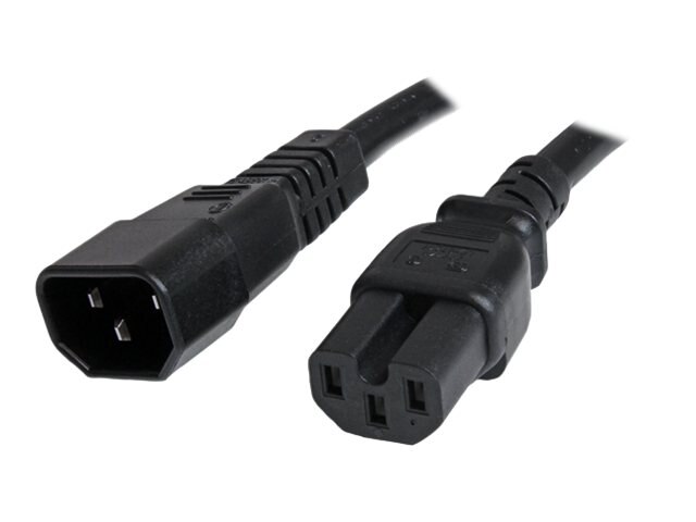 IEC C15 to IEC C14 Power Cable 14AWG SJT 