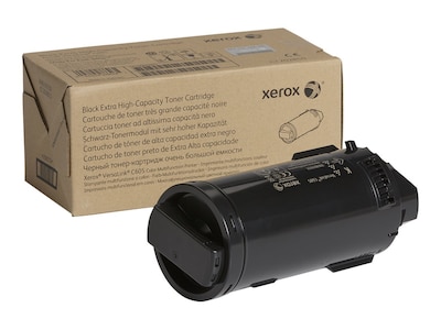 Xerox Black Extra High Capacity Toner Cartridge for VersaLink C605 Series (TAA Compliant), 106R04013, 35019334, Toner and Imaging Components - OEM Xerox Black Extra High Capacity Toner Cartridge for VersaLink C605 Series (TAA Compliant), 106R04013, 35019334, Toner and Imaging Components - OEM