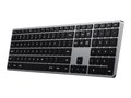 Satechi SLIM X1 Bluetooth Backlit Keyboard- Silver, ST-BTSX3M, 41601439, Keyboards & Keypads