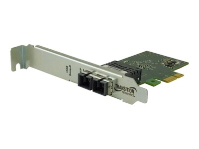 Lantronix 100 1000Base-X NIC PCIe Open S , N-GXE-SFP-02-FC, 41187259, Network Adapters & NICs