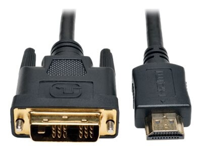 Tripp Lite HDMI to DVI M M Digital Monitor Cable, Black, 20ft, P566-020, 18401507, Cables