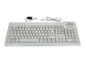 Seal Shield Silver Seal Glow Waterproof USB Keyboard, LED Backlit, White, 6ft Cable, SSWKSV207GL, 35074026, Keyboards & Keypads