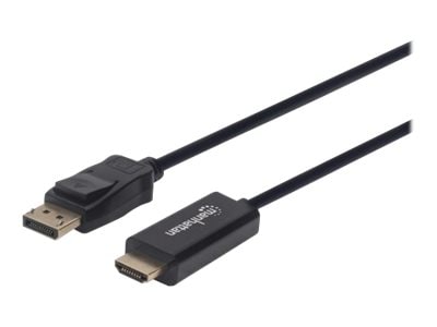 Manhattan 1080P DisplayPort to HDMI CABL , 153188, 41373582, Cables Manhattan 1080P DisplayPort to HDMI CABL , 153188, 41373582, Cables