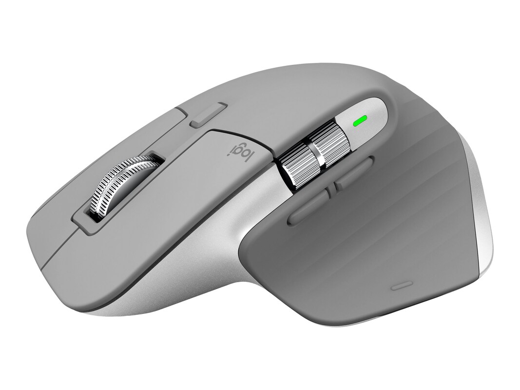 Logitech Mx Master 3 Bluetooth Wireless Mouse Mid Grey 910